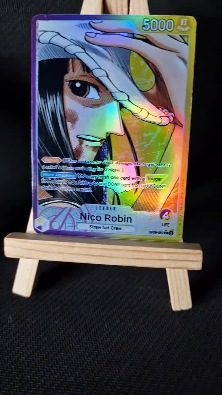 One Piece Proxy Card Holo - Nico Robin Leader OP09-062 Alt Art