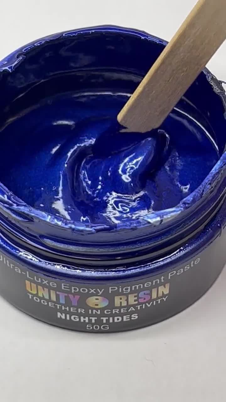 Ultra-Luxe' Epoxy Pigment Paste-SILVER MOON SPARKLING (100g)