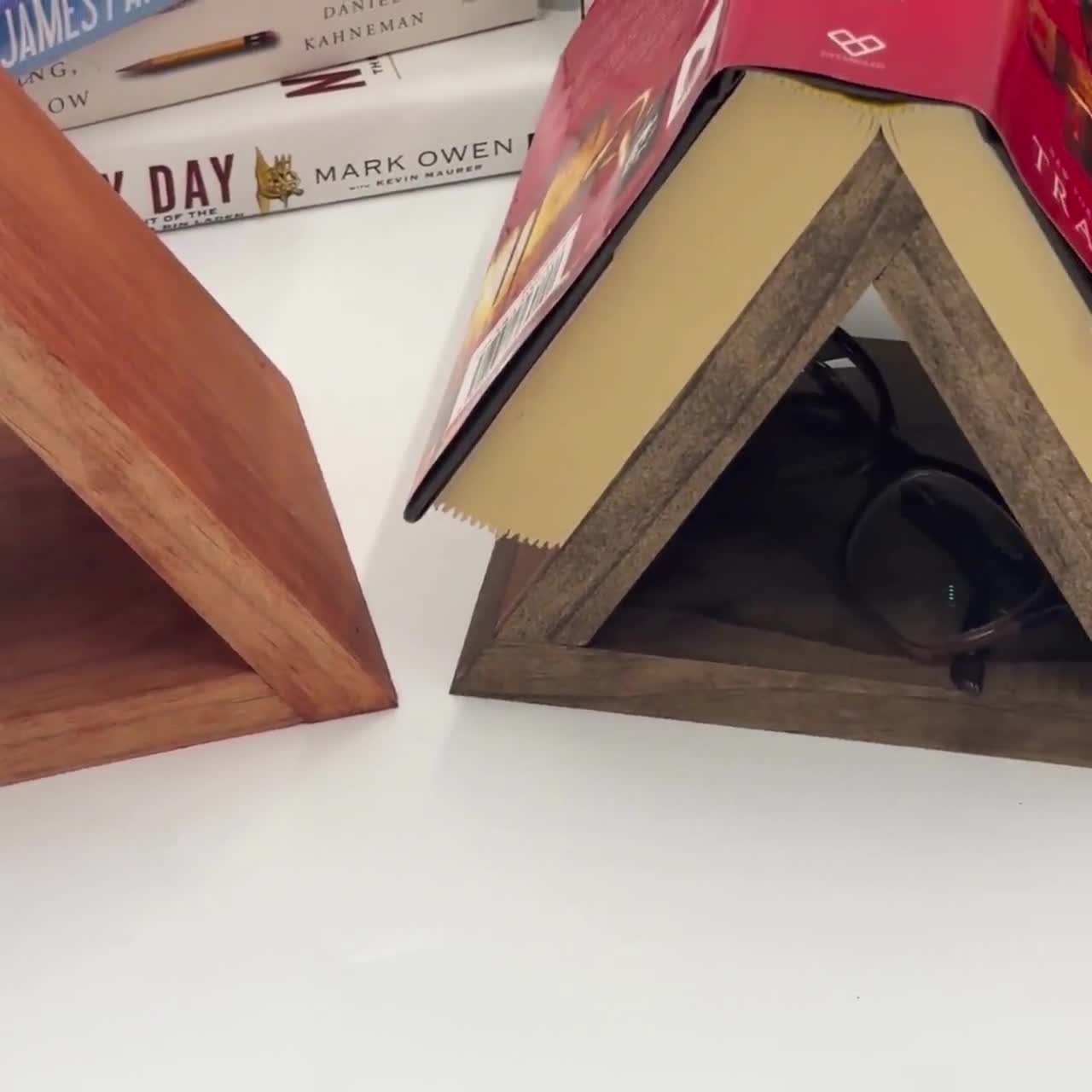 Nightstand Book Holder | Wooden Bookmark | Book Stand