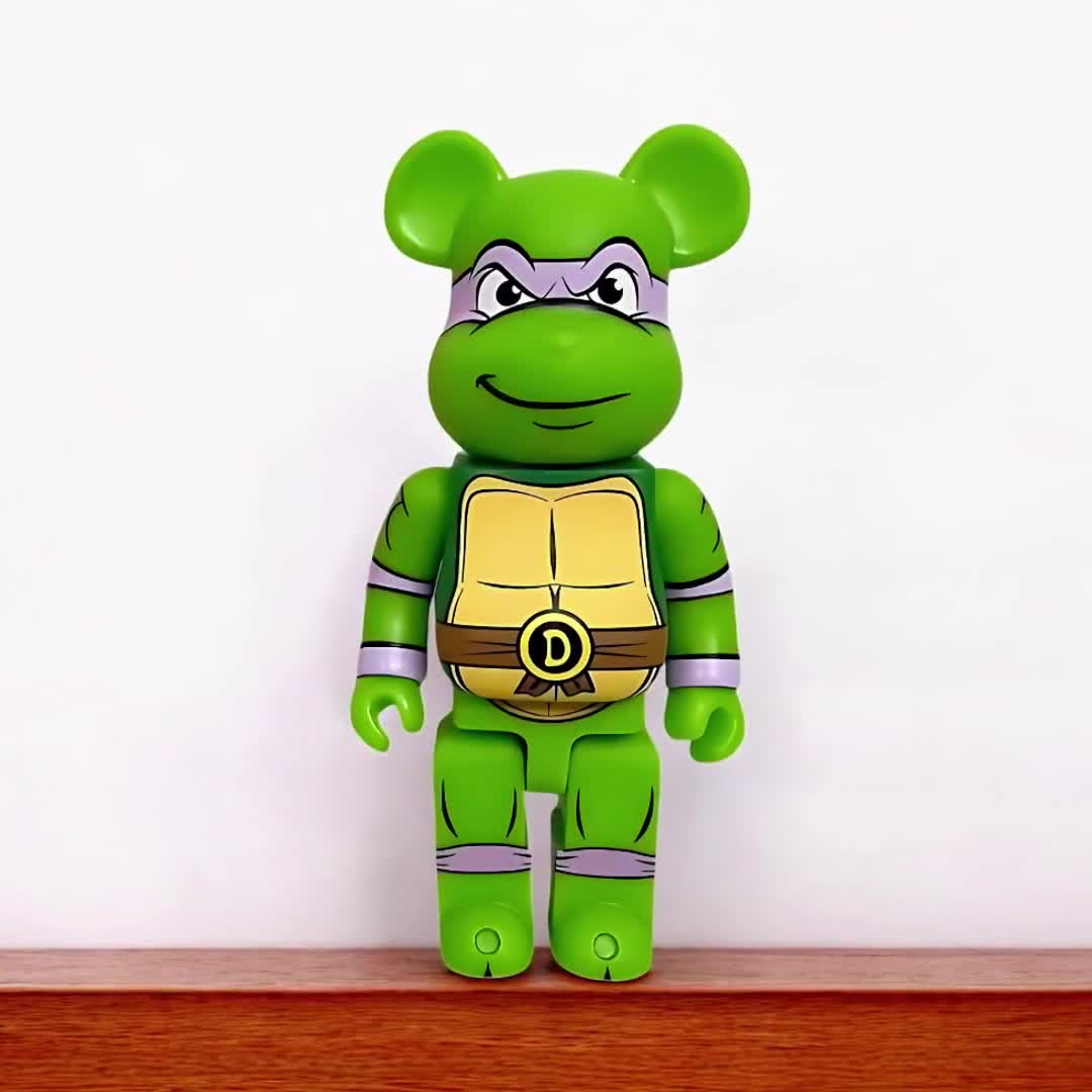 Bearbrick Ninja Turtles Figures Modern Decorative Replica