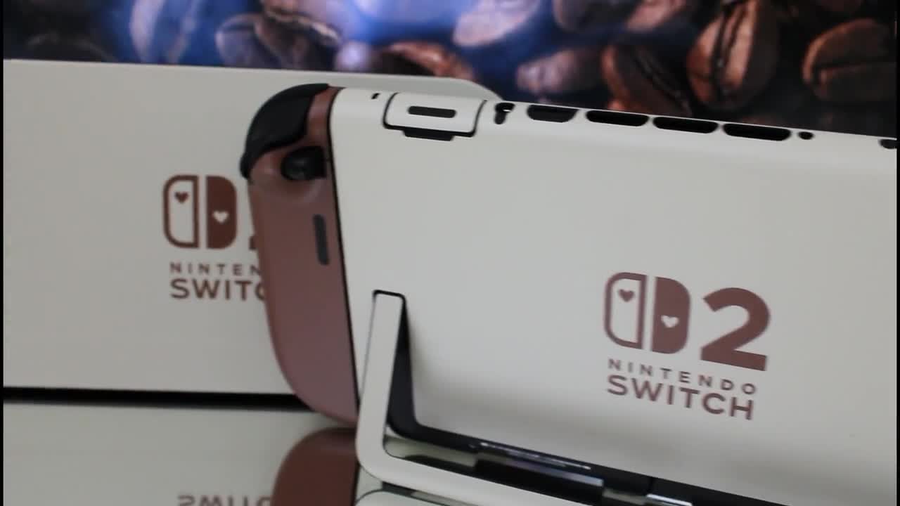 カプチーノ Nintendo Switch 2 スキン：3M製ビニール保護カバー - Etsy