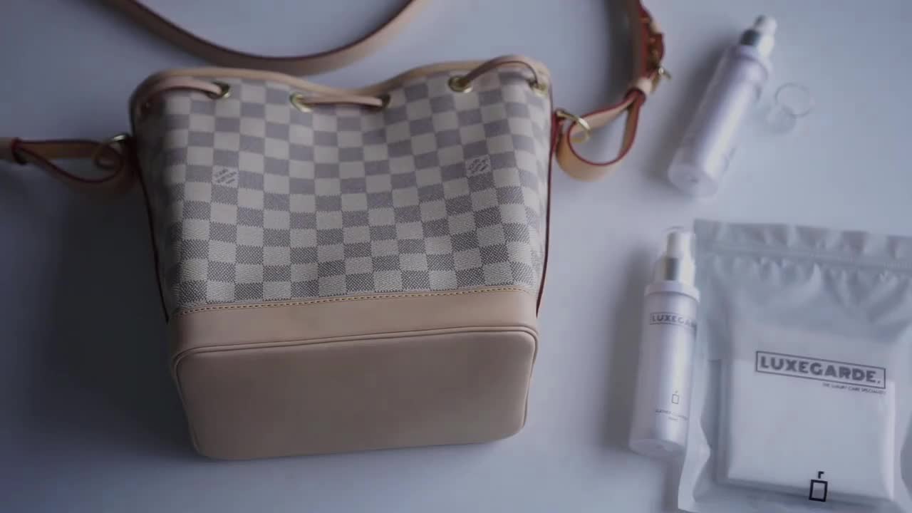 Louis Vuitton Vachetta Leathert Stain with Sneaker Leather Cleaner