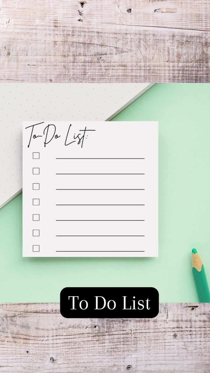 To Do List Post-it Notes List Sticky Notes in 1.5x3 Inches 11