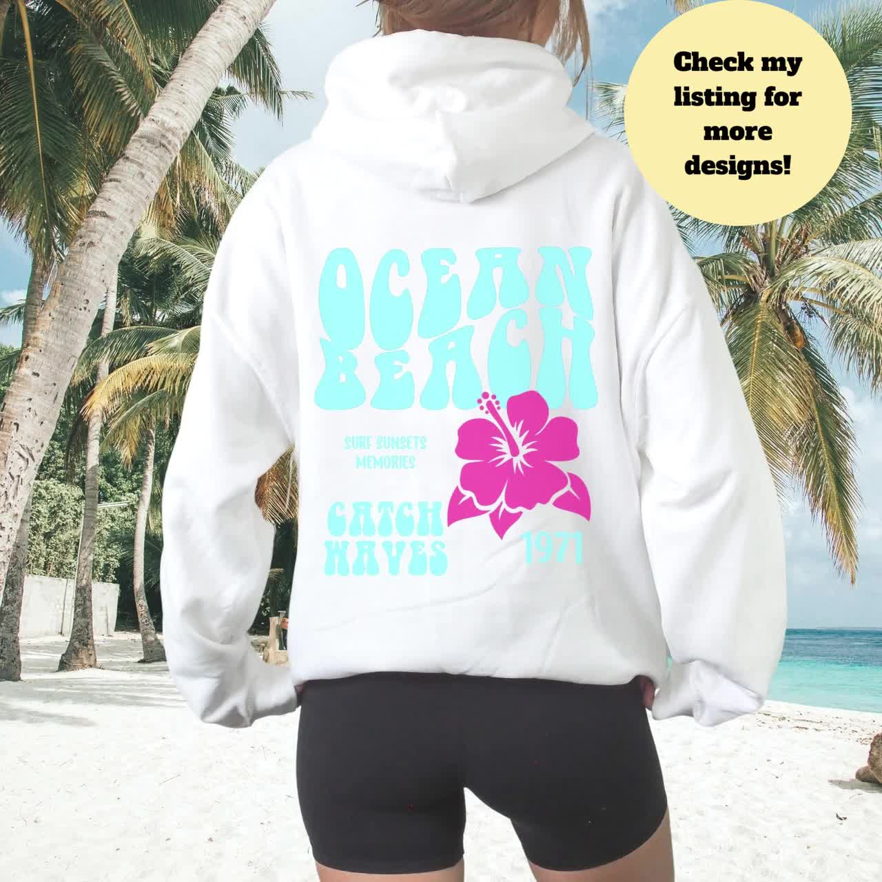 Siesta Beach Hoodie Ocean Beach Hoodie Tumblr Hoodie Coconut Girl