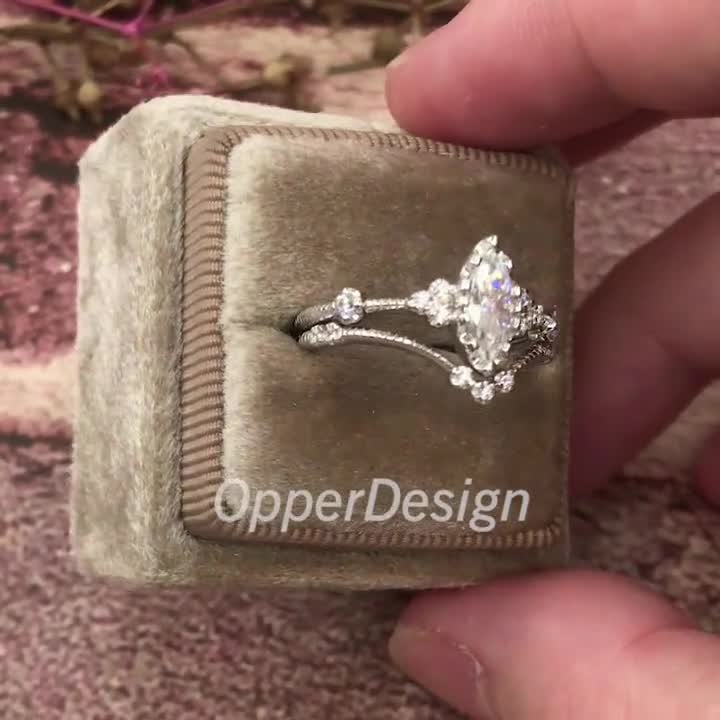 Anelli impilabili a forma di pesce - anelli in argento sterling