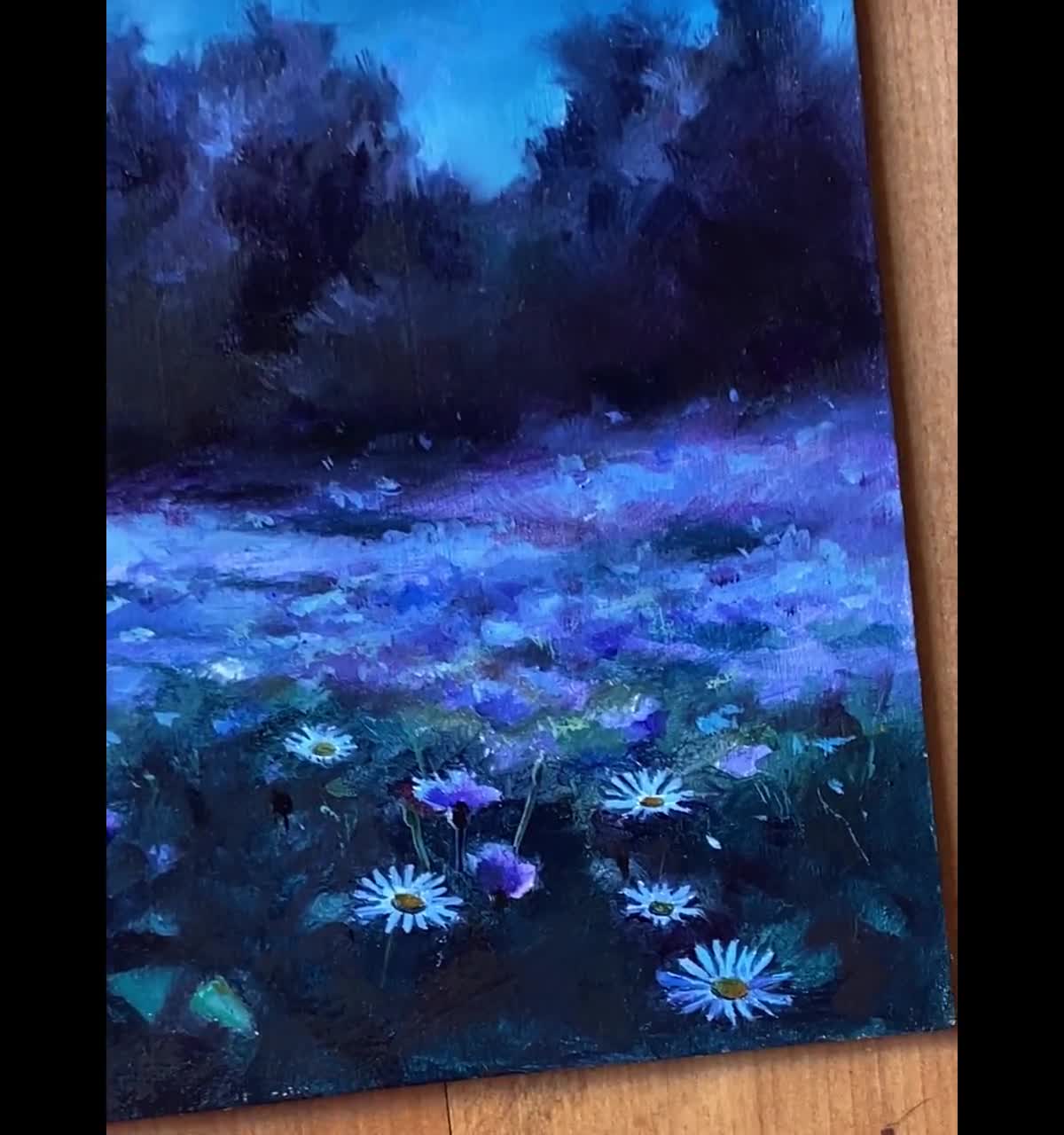 Cadeau Peinture Paysage Nocturne Peinture Par Numéros Nuit Étoilée - Toile  40x50 Cm - Kit Complet Pour Adultes Débutants Kit Peinture Débutant Cadeau  Créatif, image size:1200x1280