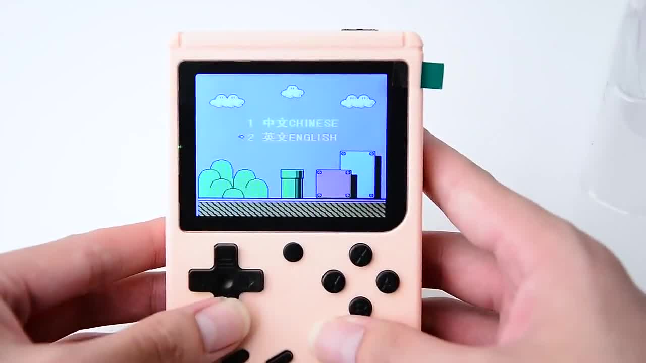 Console portatile per videogiochi retrò, con 800 giochi classici FC,  schermo LCD da 3, supporto per console di gioco retrò per collegare TV e  due