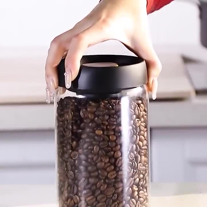 Stainless Steel Vacuum Seal Storage Coffee Bean Container Airtight Coffee  Canister - China Coffee Container Set and Durable Canister price