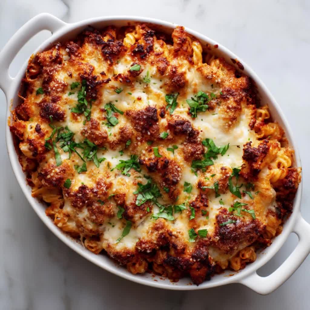 BEST RECIPE for One Pan Baked Pasta Easy No-boil Cheesy Pasta