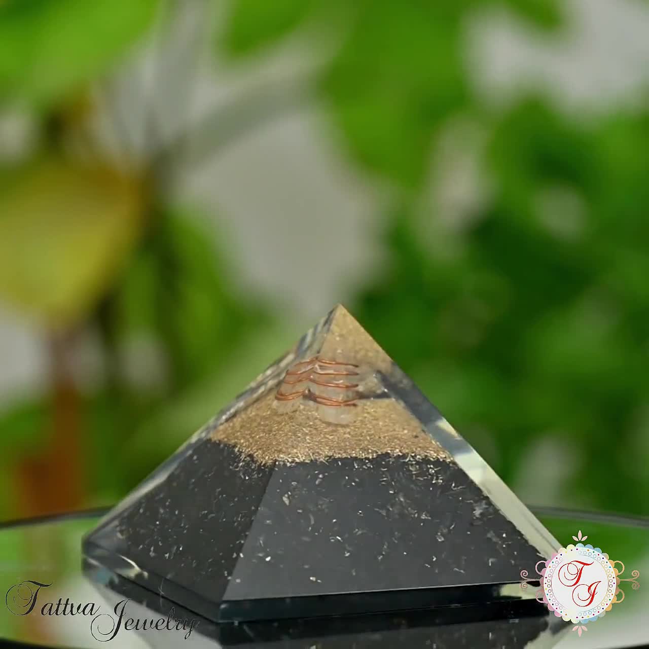 Mini Pierre en Tourmaline Noire pour Orgonite