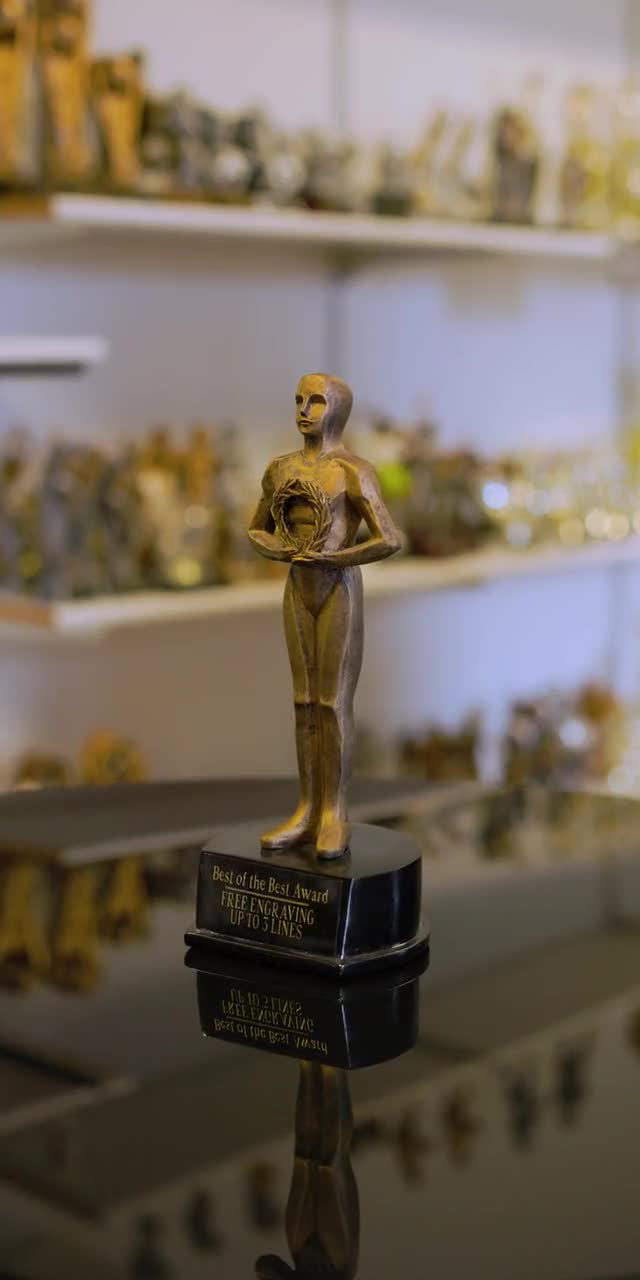 Achievement Award | Best of the Best Trophy | Statue | Custom