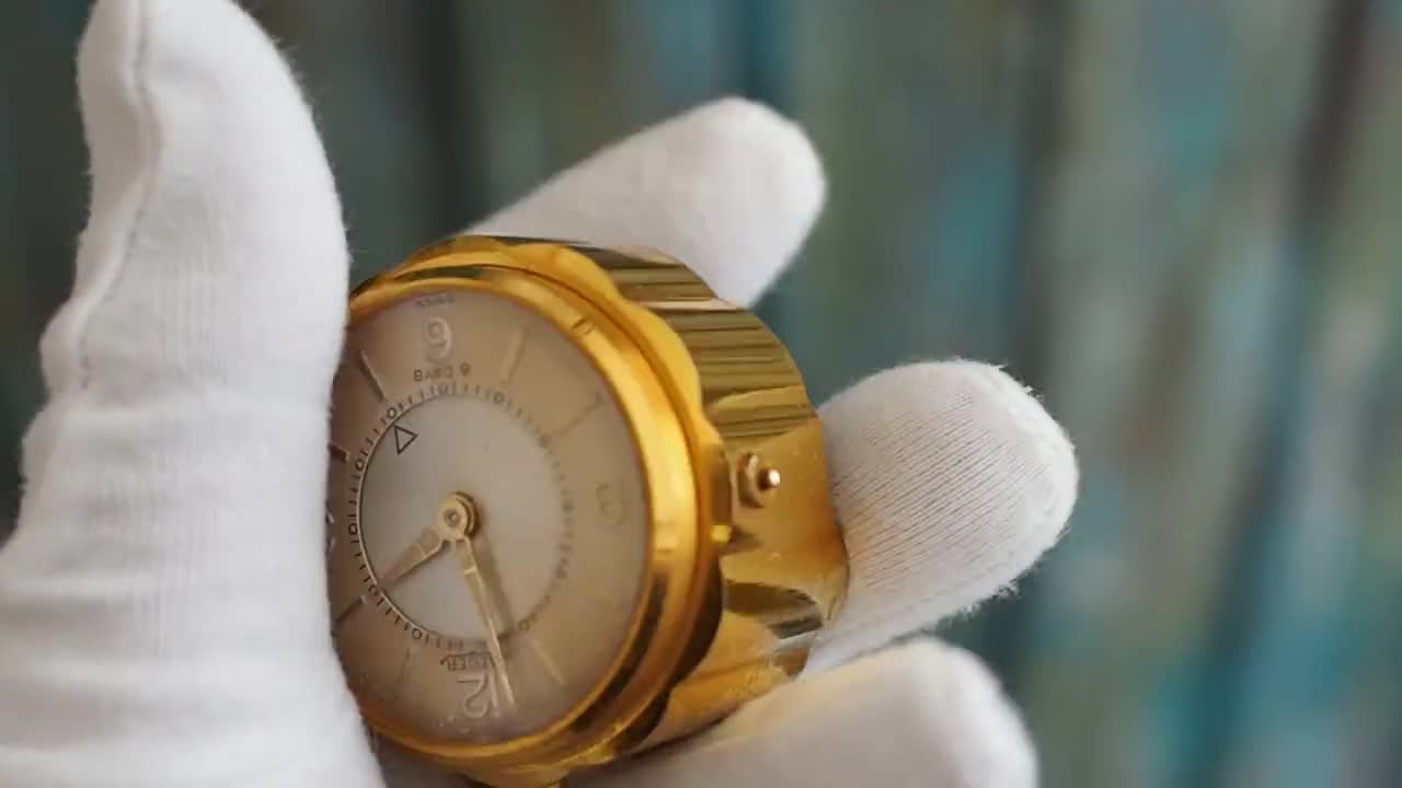 Jaeger-lecoultre Mevomox 8 Day Table Clock – 1950s Vintage Swiss