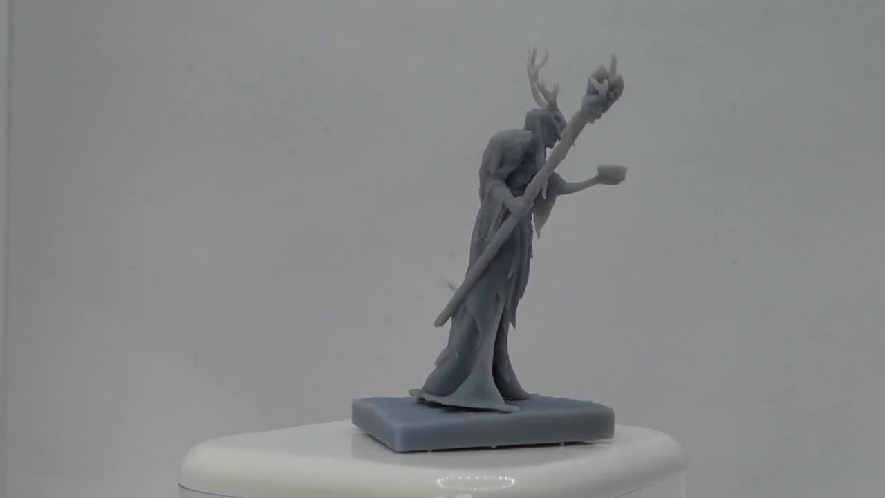 Shaman 32mm Great Grimoire 3D Printed Resin Miniature Ttgaming Dnd 