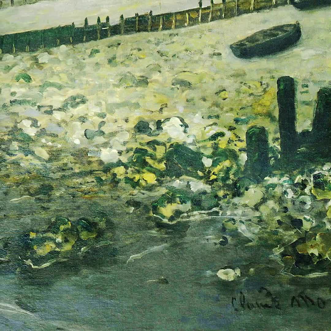 Claude Monet, La Pointe De La Hève at Low Tide,canvas Print,canvas