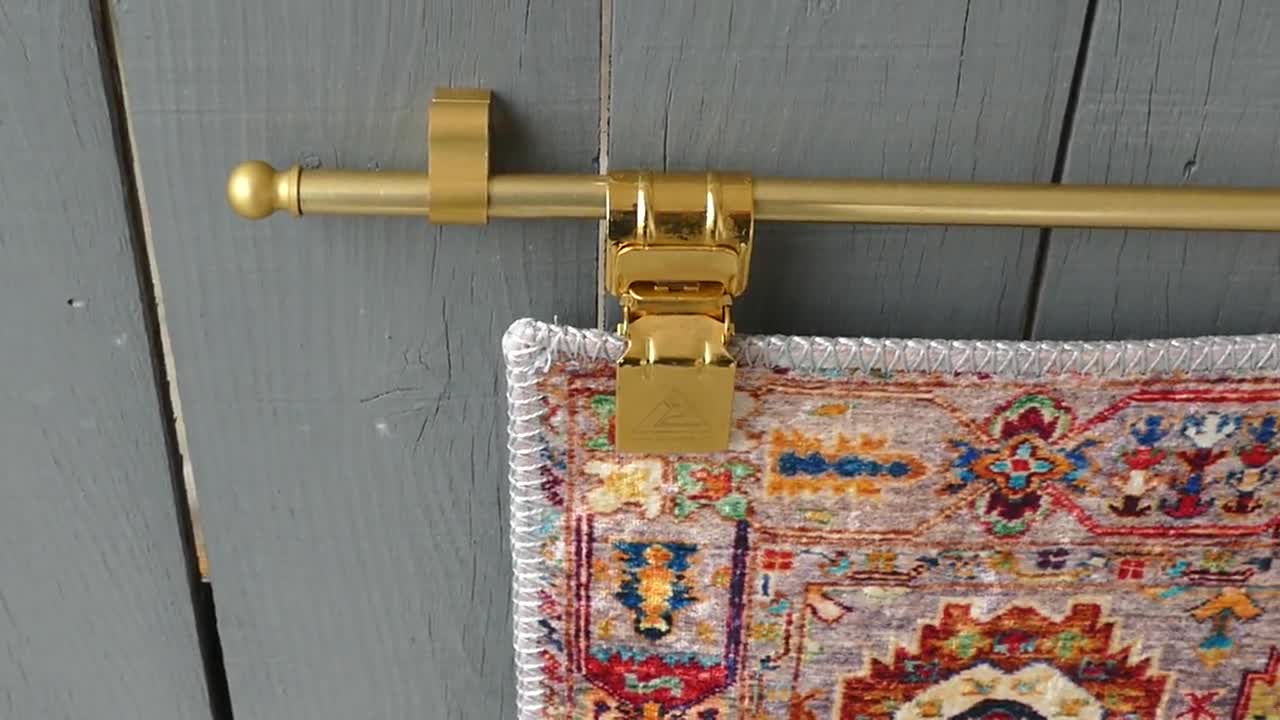 Wall Hanger for Large Tribal Rugs – Quilt Hangers