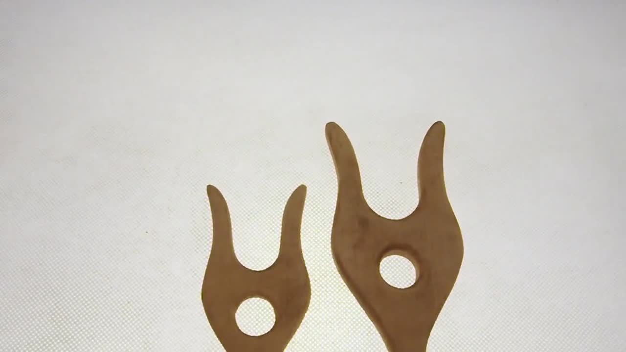 Forchetta Per Maglia Lucet In Legno Di Faggio BOXOB Con Uncinetto – Kit Per Intrecciare Sciarpe, Lacci E Cordoncini, Per Principianti Ed Esperti - 2