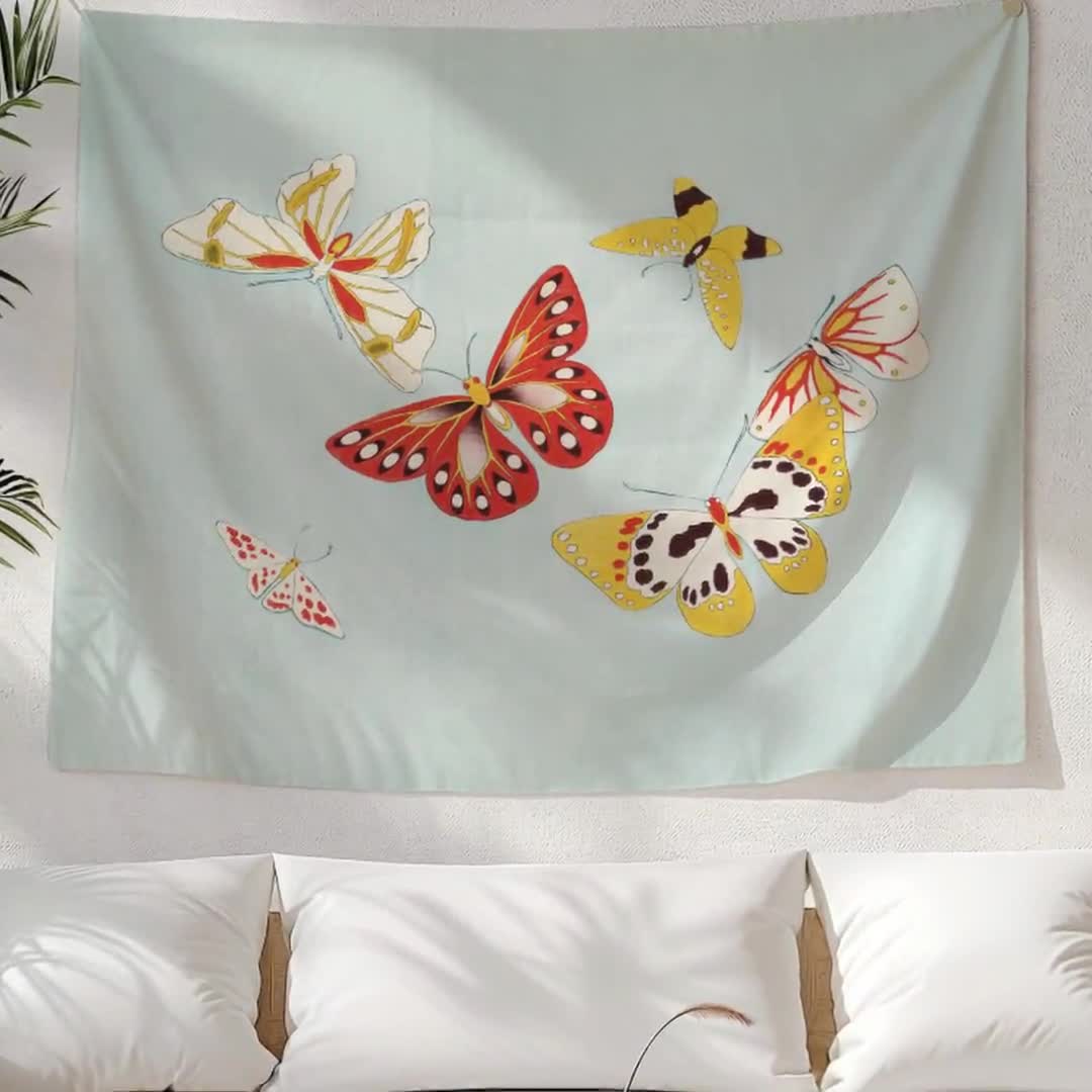 日本のタペストリー、タペストリーのオリジナルアート、日本の壁掛け