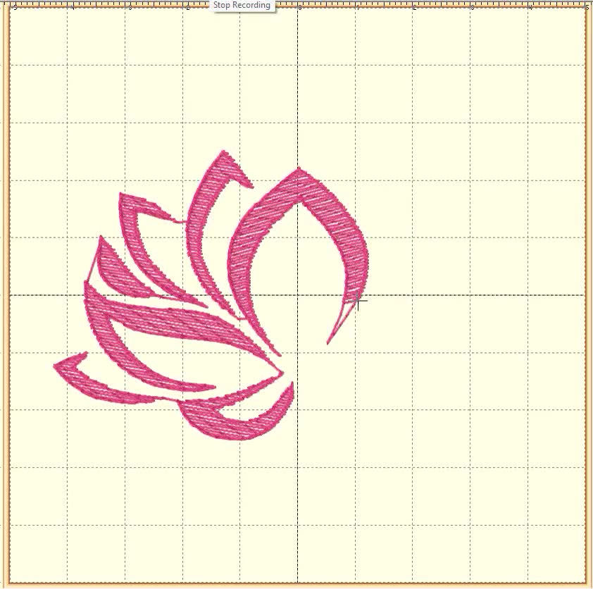 Lotus Flower-1 Embroidery Design Files - Etsy