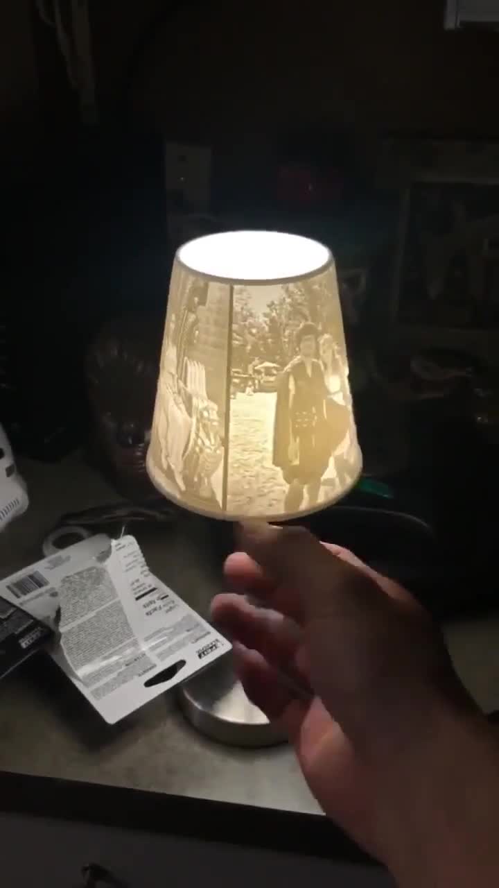 Personalized 3D Printed Photo Lamp Custom Multiphoto Lamp For Family Photos Table Lamp Personalized Christmas gift Custom