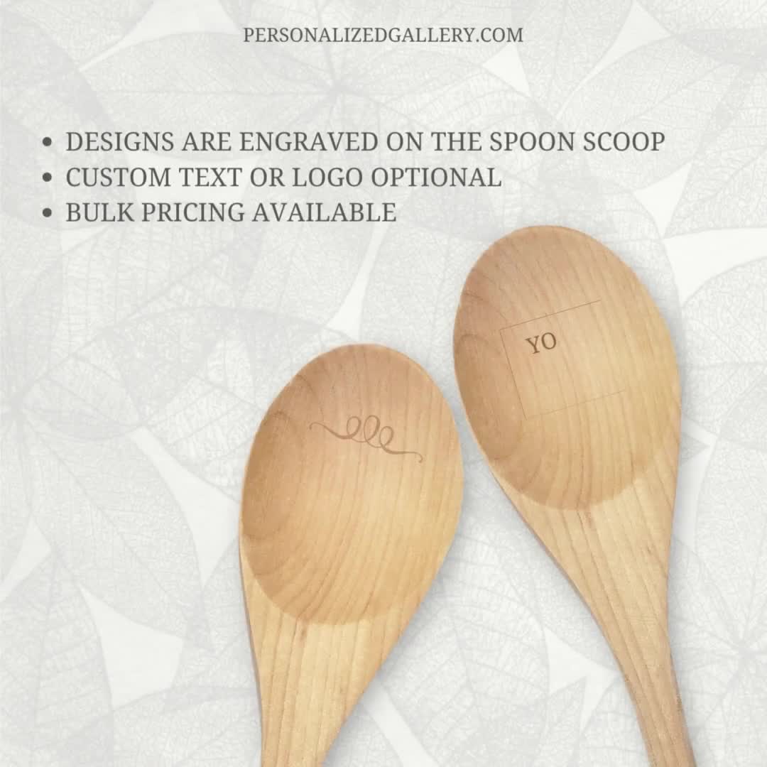 Bulk Wooden Spoons - 12