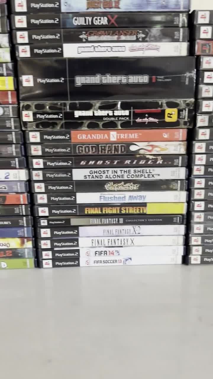 Authentic Playstation 2 PS2 Games Collection (A-R) - Etsy