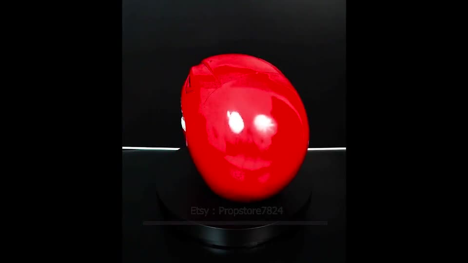 Xcoser Máscara de capucha roja casco cosplay accesorios de disfraz para Halloween Xcoser Máscara de capucha roja casco cosplay accesorios de disfraz para Halloween