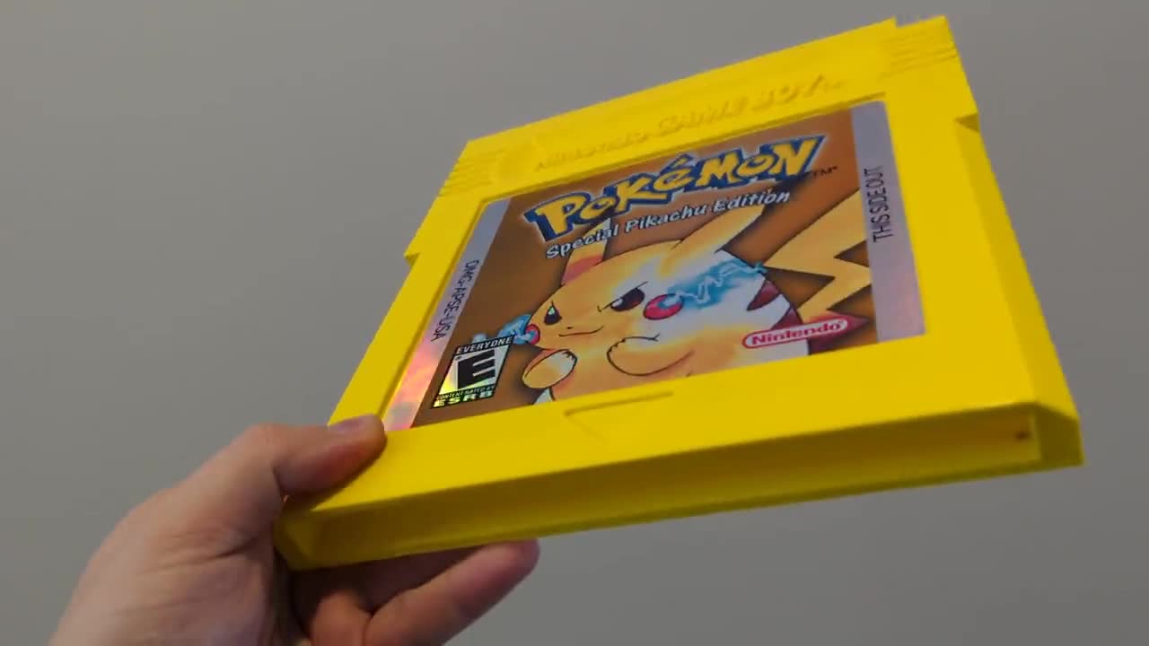 Pokemon remake of yellow with fake screenshots and stuff