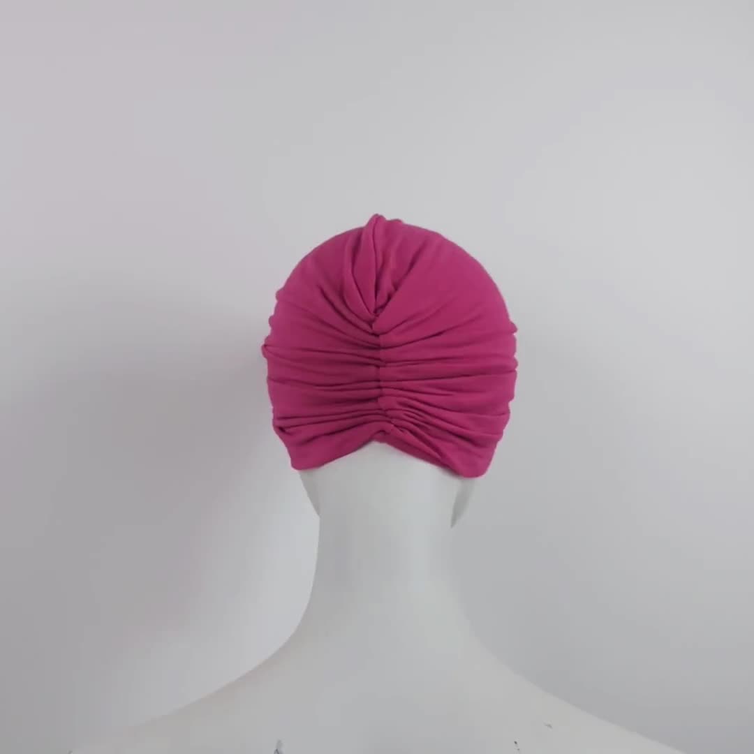 1 Pezzo Turbante Donna In Spugna Intrecciata, Cappello Con Nodo, Adatto Per  L'uso Quotidiano