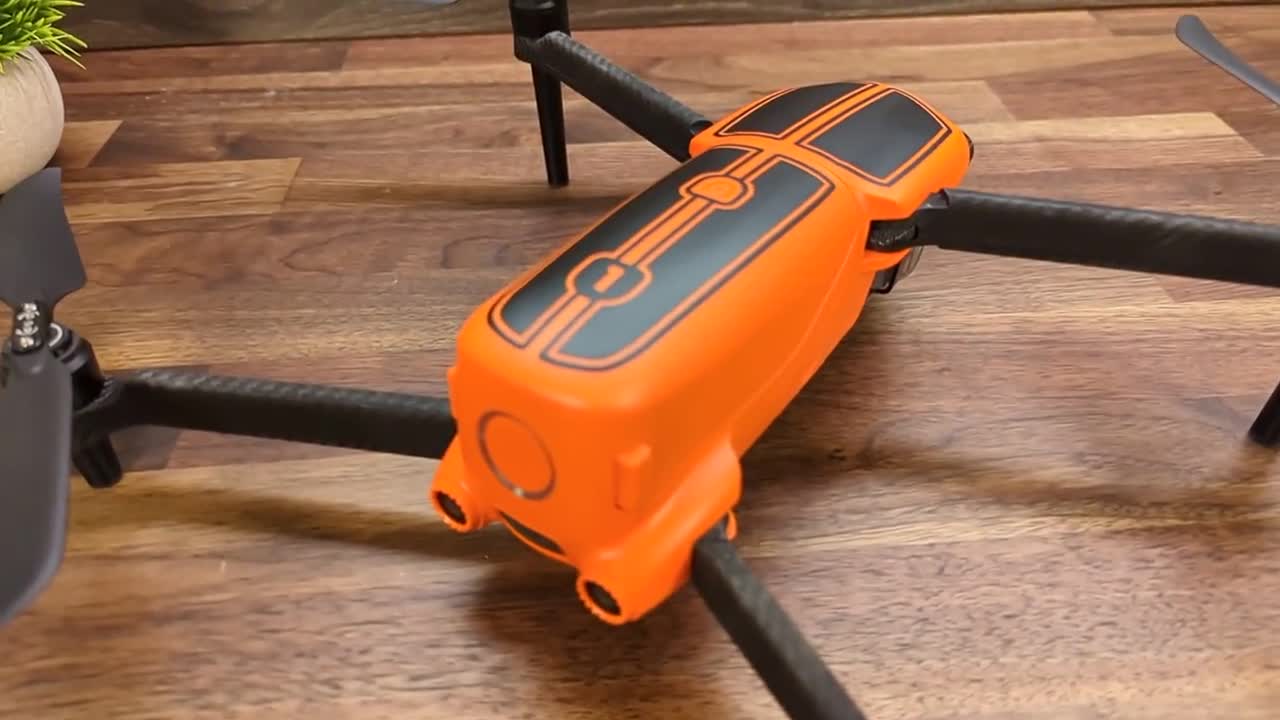 Autel Evo Lite e Lite + Racing Stripes con decalcomanie a batteria Numero #1-3 Adesivo Skin video poster