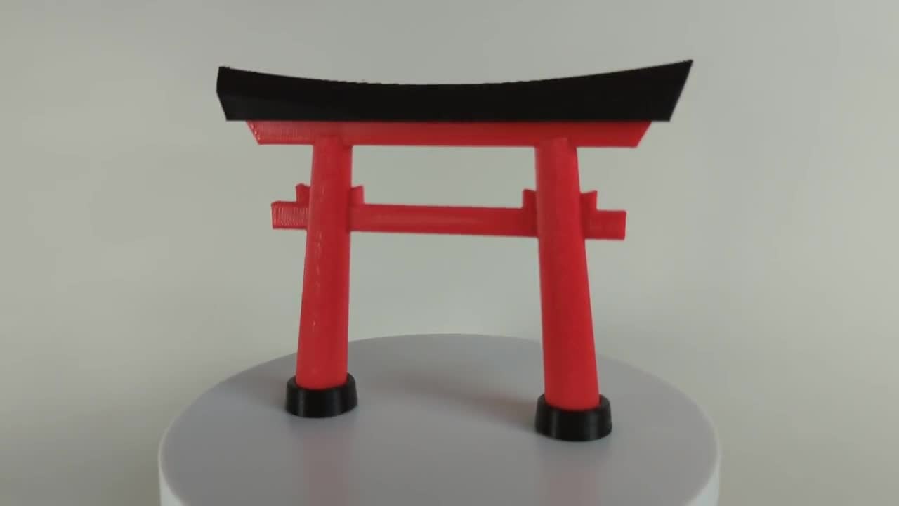 Miniature Japanese Torii Gate - Etsy