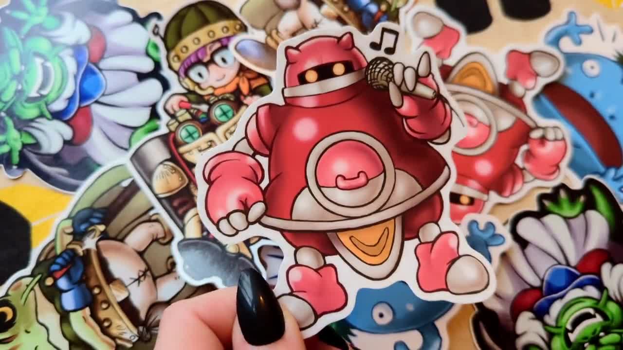 ガトー（クロノトリガー）ビニールステッカー - Etsy 日本