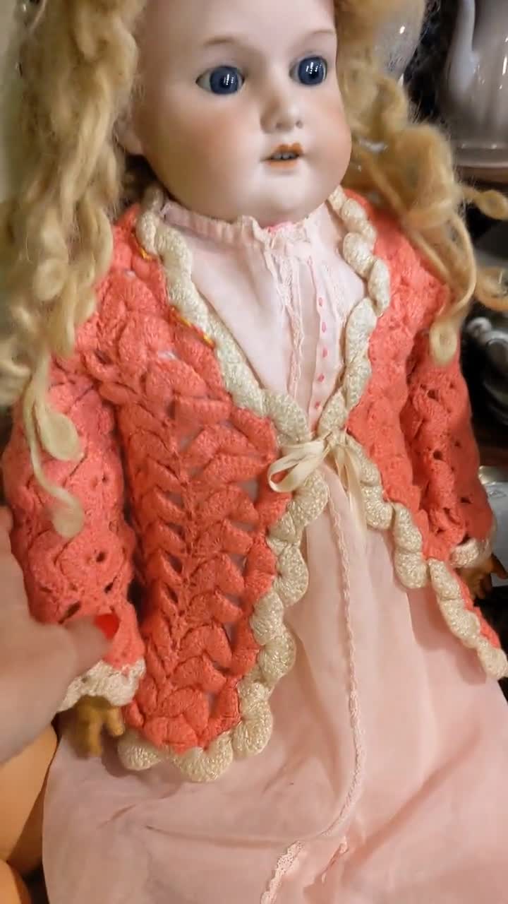 ドイツ製ビスクアンティークドール アルマン・マルセイユ 370 AM