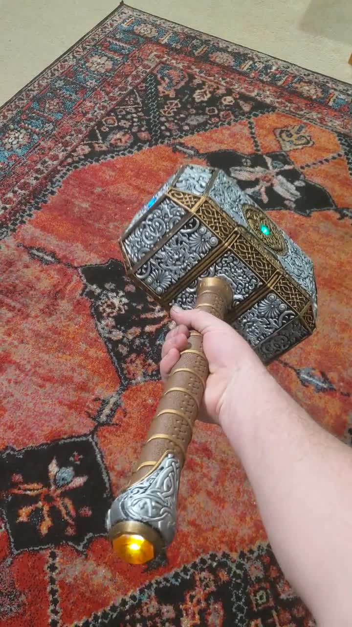 Infinity Mjolnir - 3D Printed Custom Mjolnir - Thor's Hammer - Kit