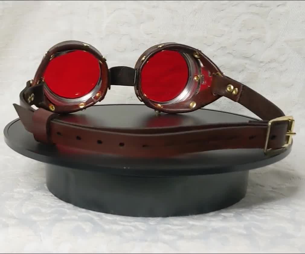 Steampunk Goggles, Vintage Goggles, Victorian Goggles, Aviator Goggles,  Steampunk Glasses, Engineer Goggles, Cosplay Goggles 