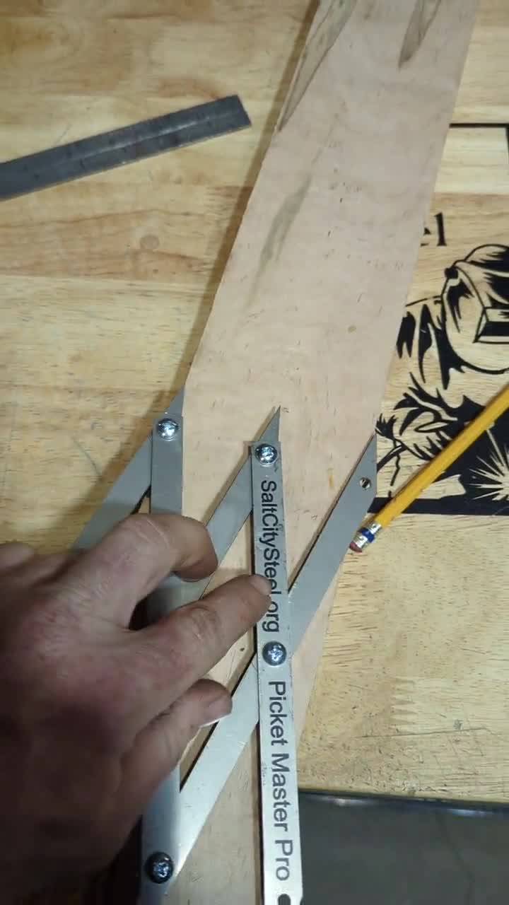 Picket Master Pro Center Finder Tool Stainless Steel Jamaica