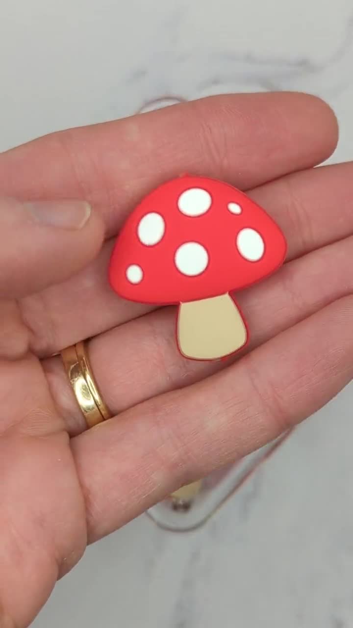 Mushroom - Silicone Beads
