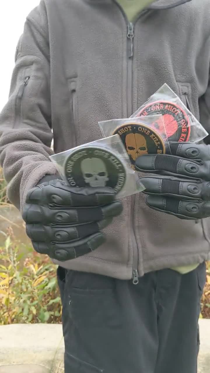 JACKETS TO GO Patch SNIPER DEATH SPADE velcro FULLCOLOR