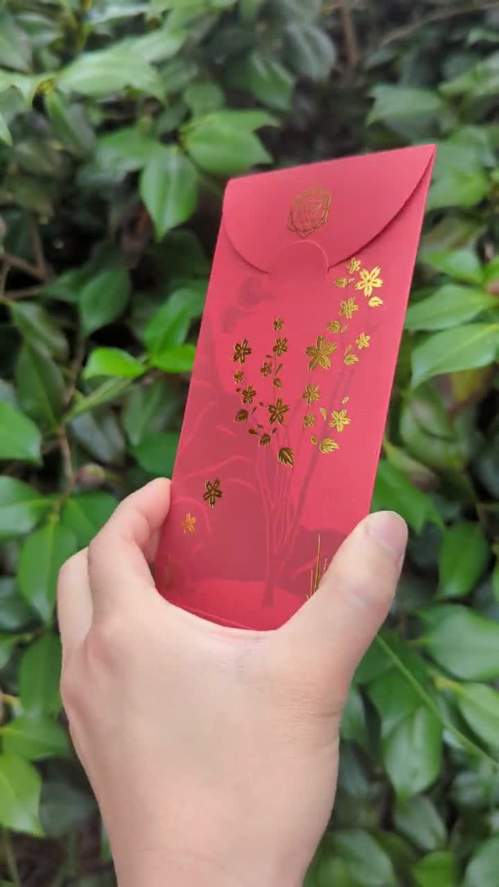 2024 Dragon Year Draw Lots Lucky Red Envelopes New Year Red Packet/