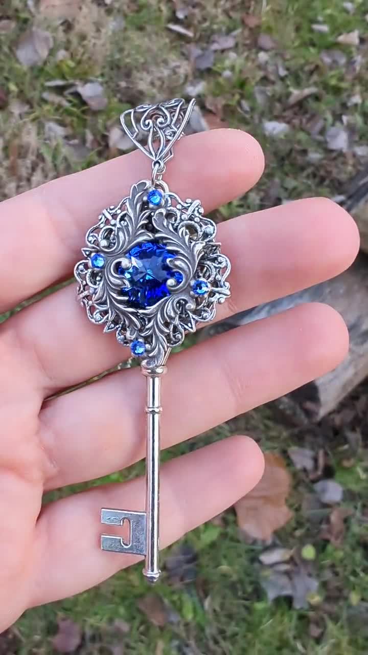 Buy Mayfair Witches Key Necklace Gothic Crystal Vintage Jewelry Witchy  Woman Halloween Jewelry Rowan Fielding Deirdre Mayfair Witch Necklace  Online in India - Etsy