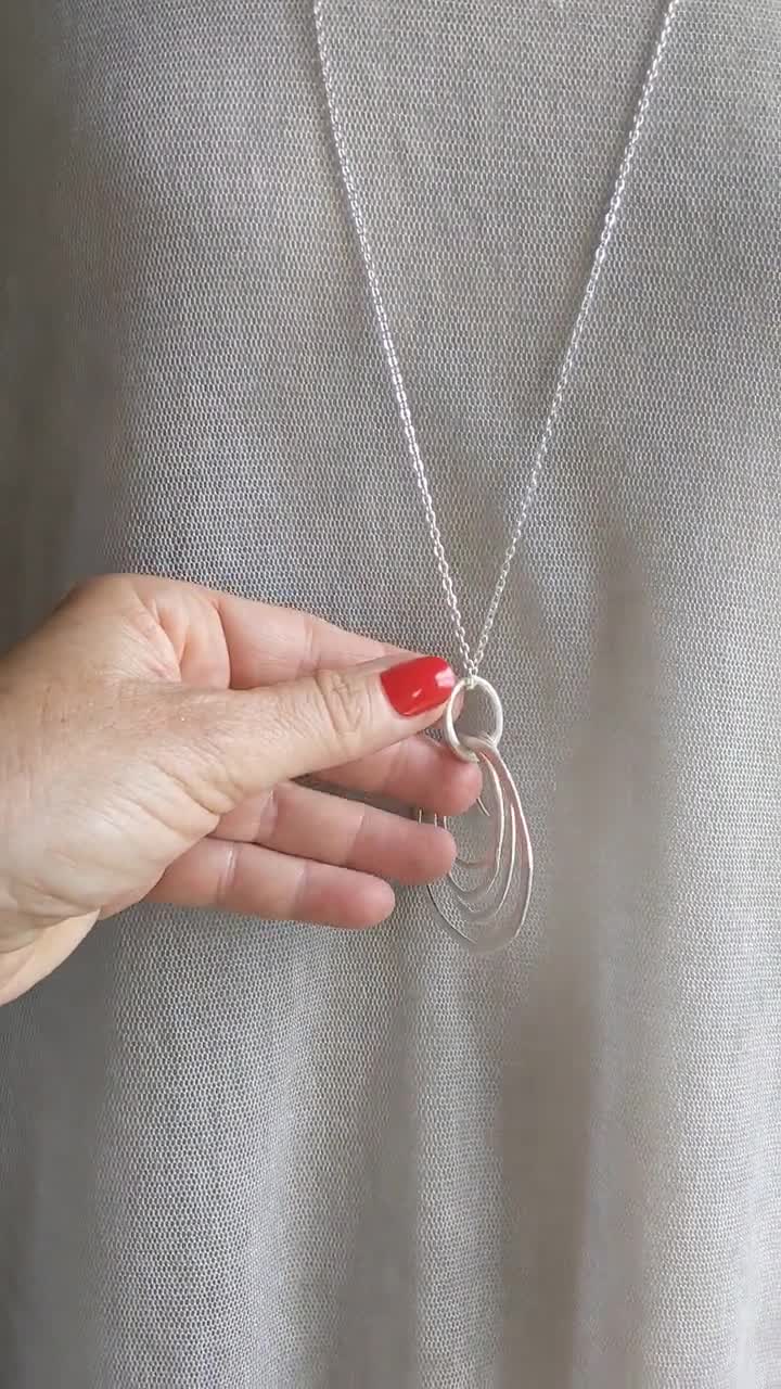 Tuscany Silver Collana con pendente sfera con zirconi in argento