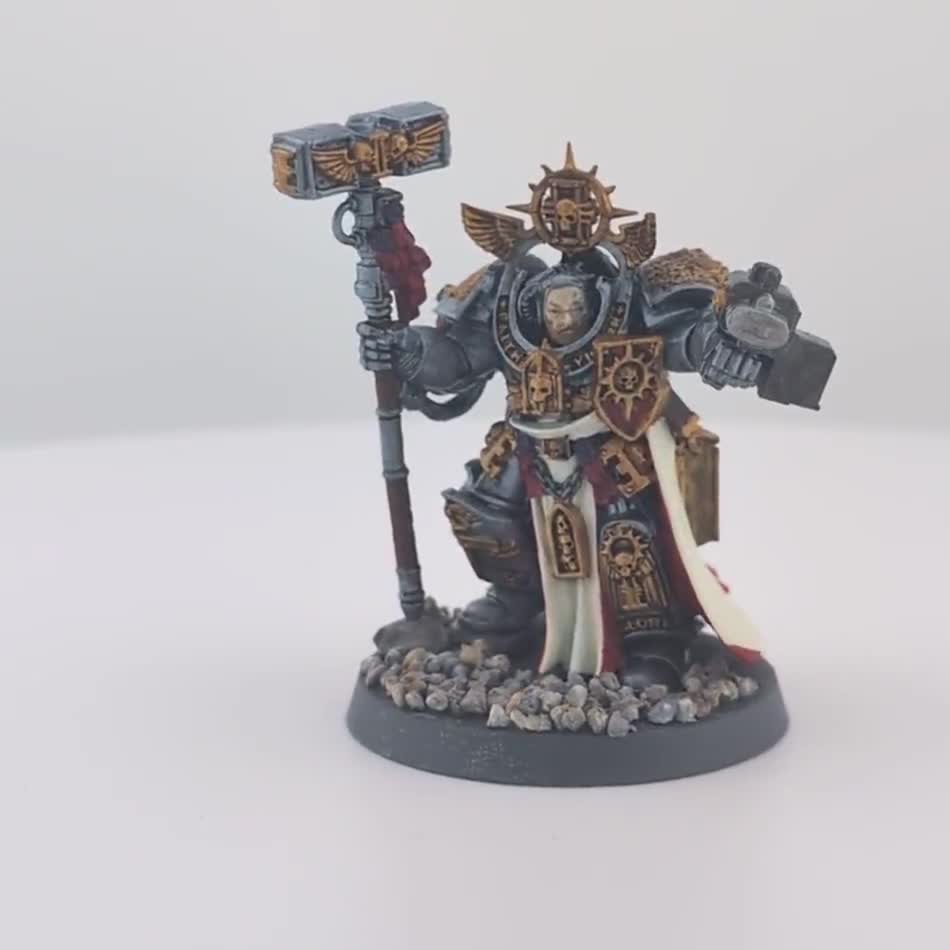 Grand Master Voldus - Warhammer 40K - Hand Painted Miniature