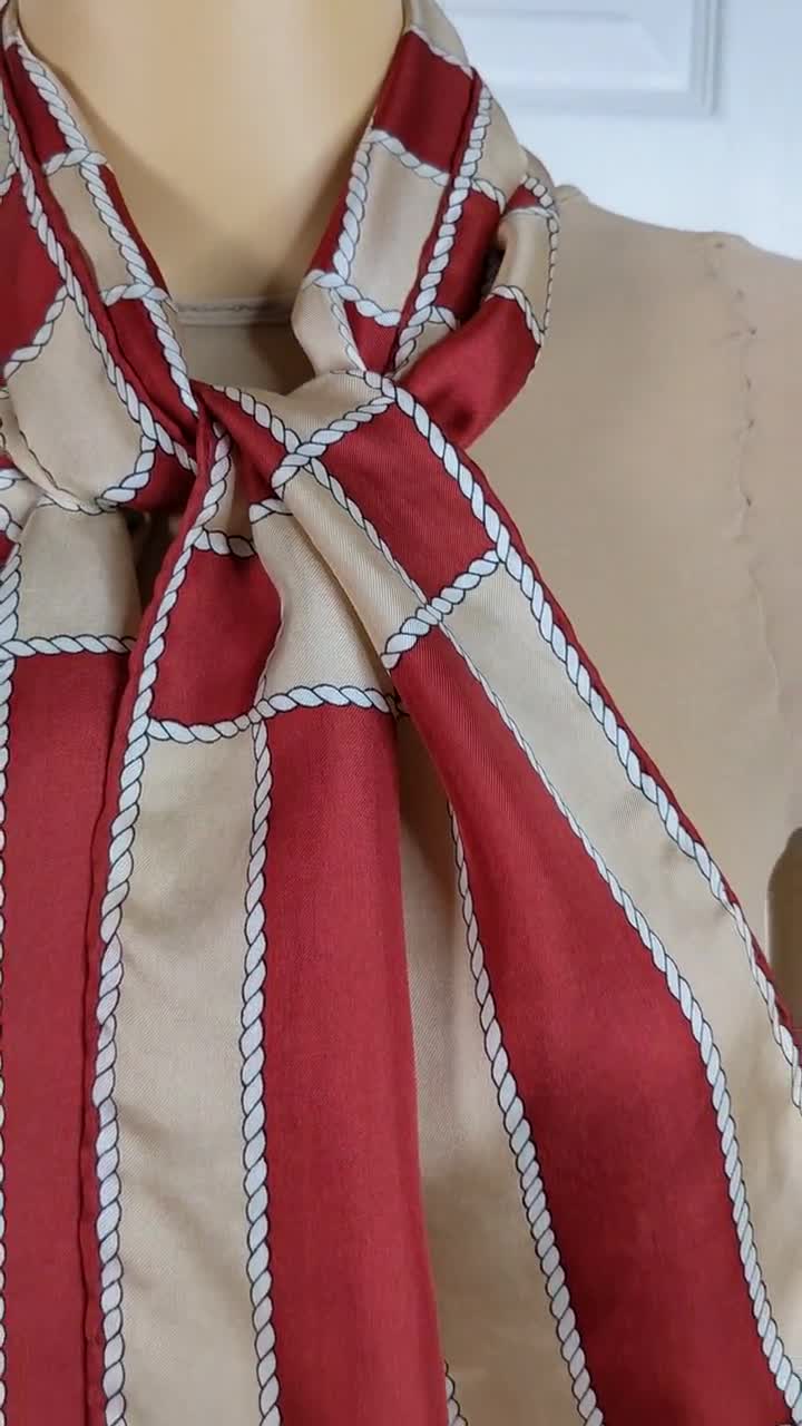Jean Parel A Norma Della Legge Silk Oblong 44 by 10 Inch