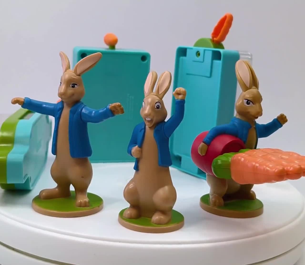 Mcdonald's - Peter Rabbit Lot - Happy Meals - 4'' Highest - Etsy