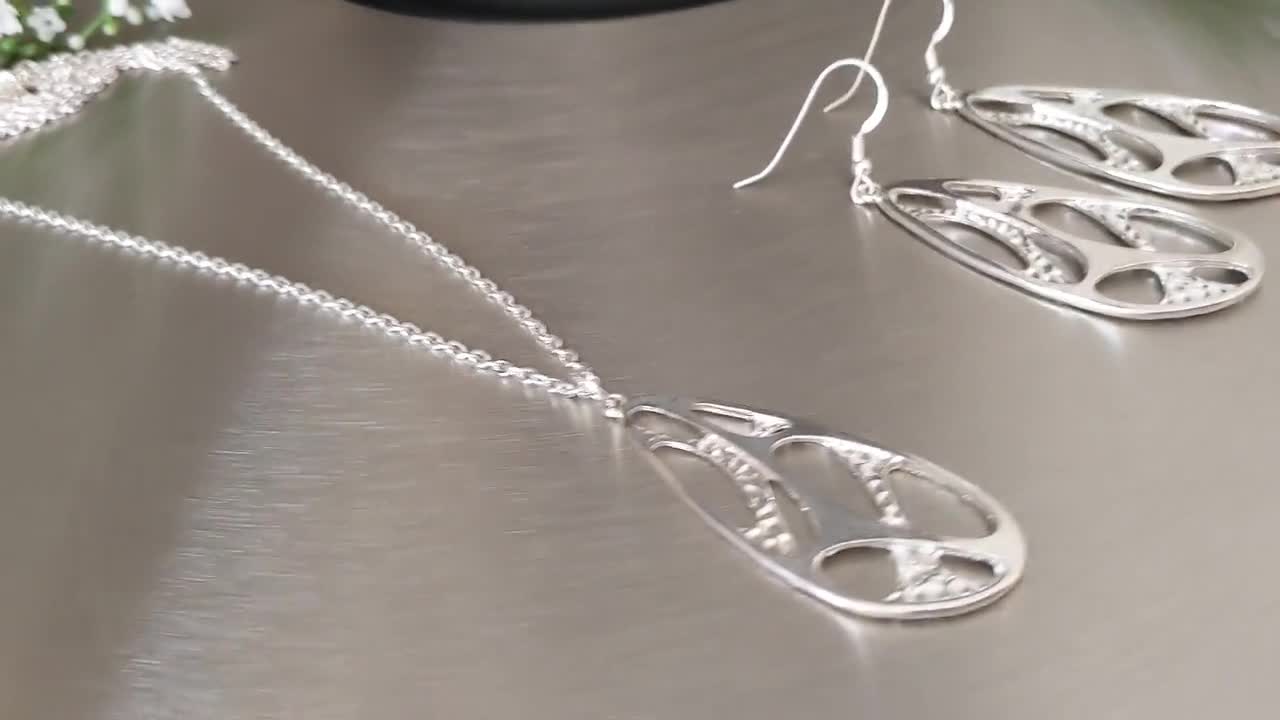 DELICATA SPIRALE IN ARGENTO ✿ orecchini bohémien leggeri