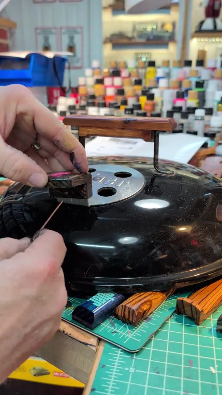 Weber Wooden handle Replacement Set Old Glory video poster