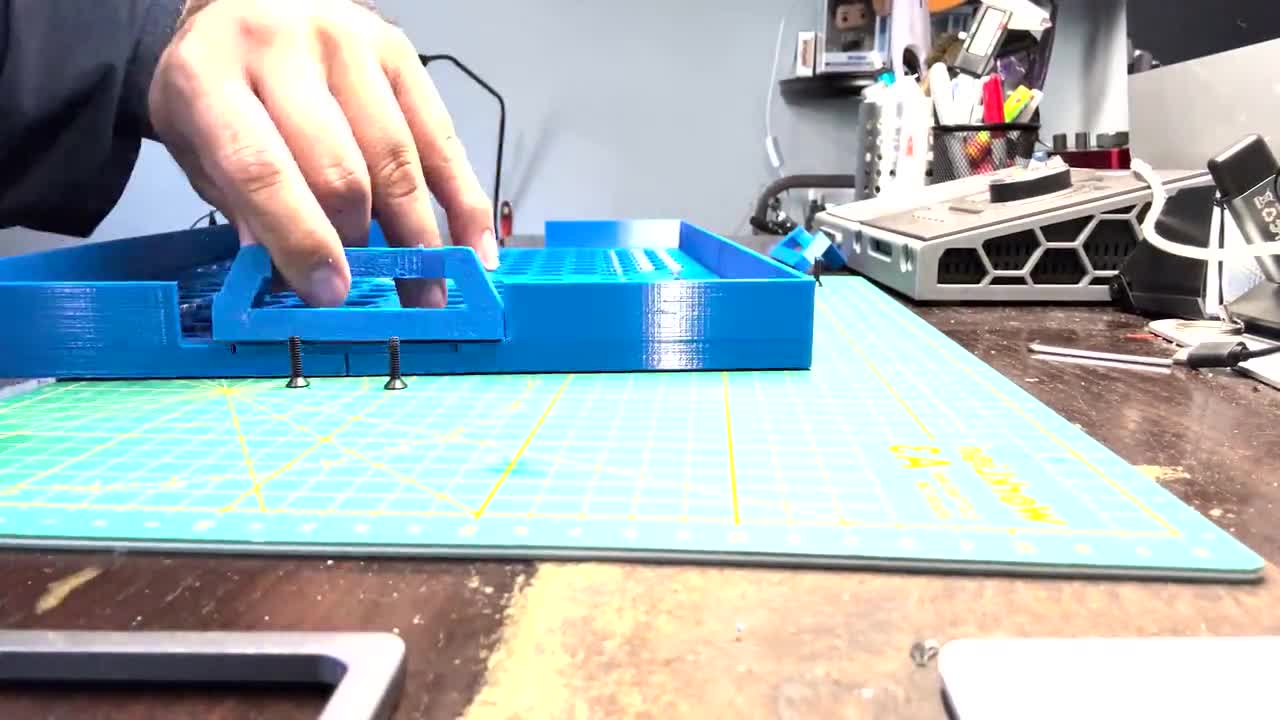 Bandeja de cajón para empaquetar video poster