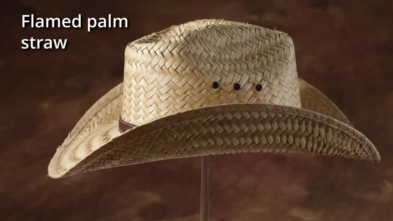 Green Bohemian Cowgirl Straw Hat, Boho Cowboy Hats for Women, Stetson  Western Hats, Kekugi 