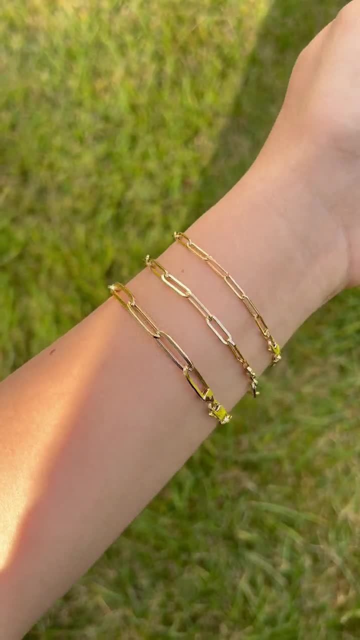 Gold Rope Bracelets - 10kt and 14kt Yellow Gold | Lirys Jewelry 14kt / 4.7mm / 8.0 (Medium)