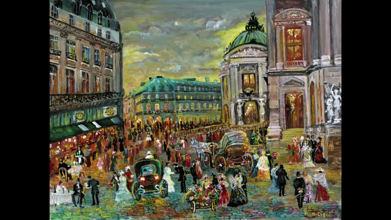 Montmartre, Paris. France. Street Artists. Watercolor. Archival