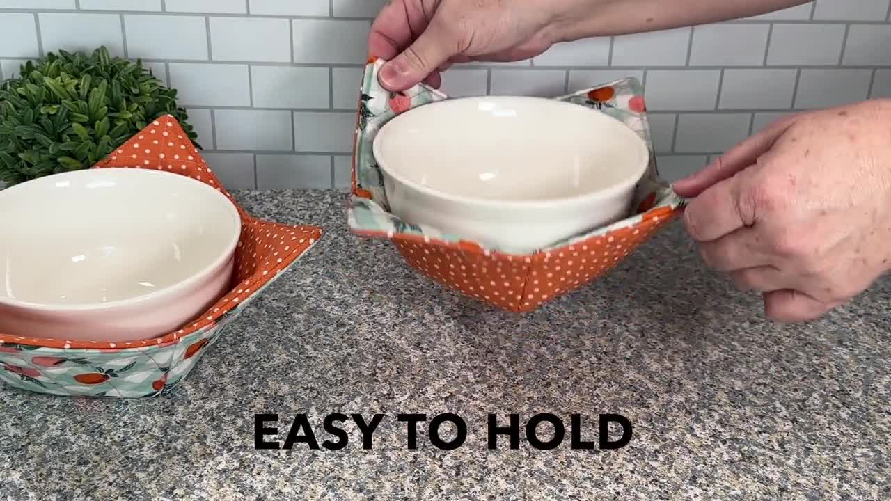 Kitchen Plate Hugger for Microwave| Hot Pads for Microwaves | Microwave  Oven Mitt | Bowl Cozy | Food Huggers | Microwave Plate and Bowl Huggers | 2